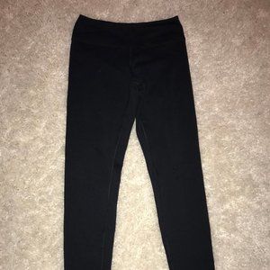 Low Waisted Black Leggings